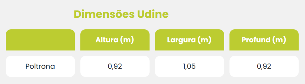 Poltrona_Udine_Dimensões